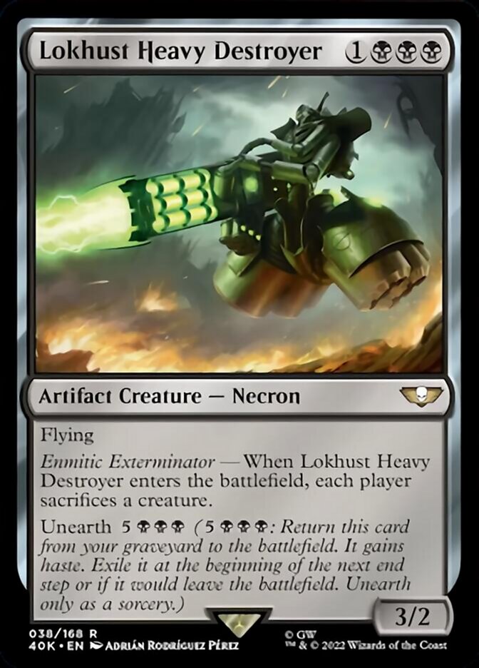 Lokhust Heavy Destroyer (Surge Foil) [Warhammer 40,000] | Black Swamp Games