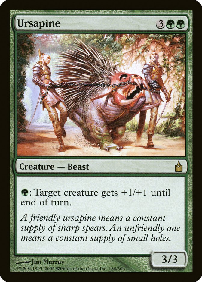 Ursapine [Ravnica: City of Guilds] | Black Swamp Games