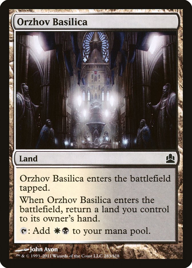 Orzhov Basilica [Commander 2011] | Black Swamp Games