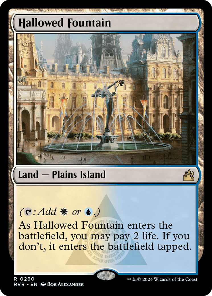 Hallowed Fountain [Ravnica Remastered] | Black Swamp Games