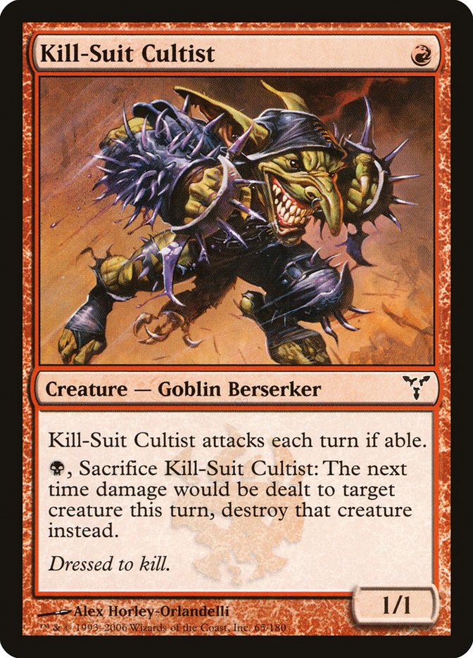 Kill-Suit Cultist [Dissension] | Black Swamp Games