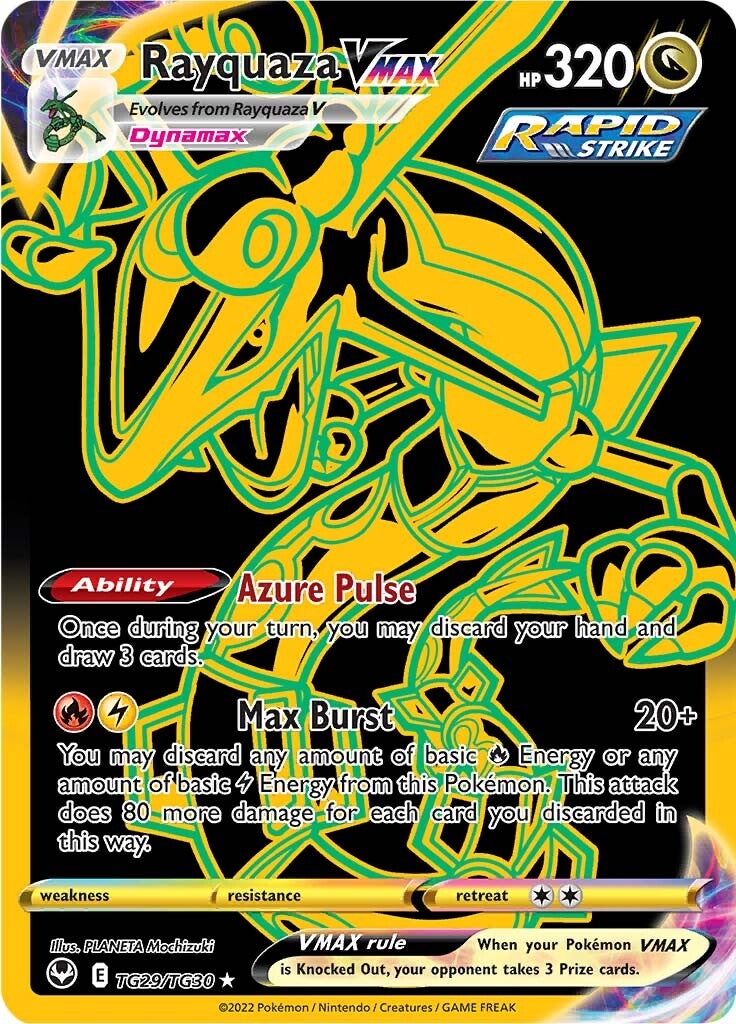 Rayquaza VMAX (TG29/TG30) [Sword & Shield: Silver Tempest] | Black Swamp Games