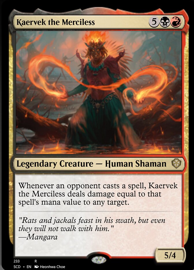 Kaervek the Merciless [Starter Commander Decks] | Black Swamp Games