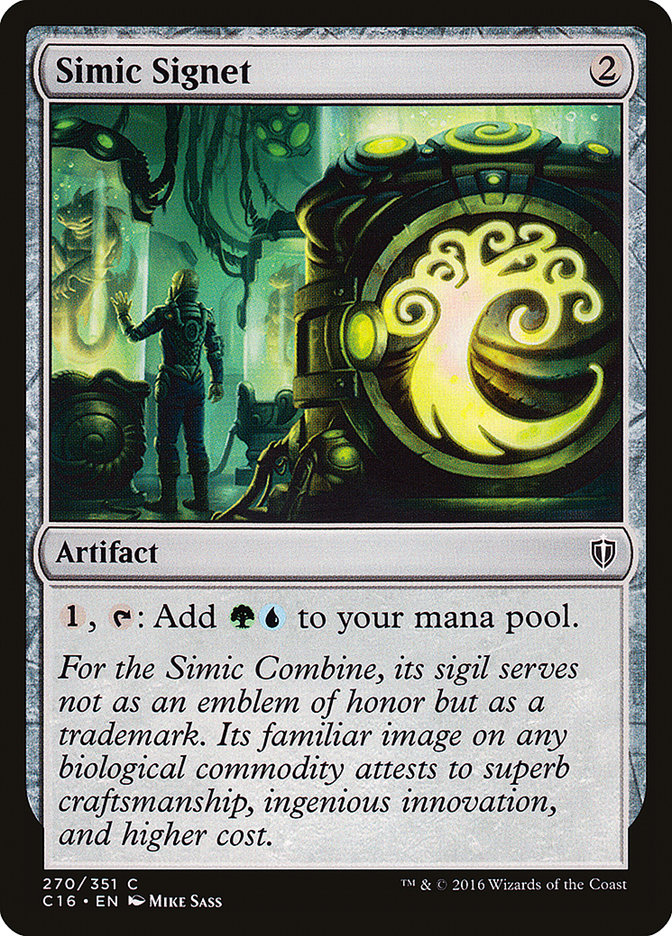Simic Signet [Commander 2016] | Black Swamp Games
