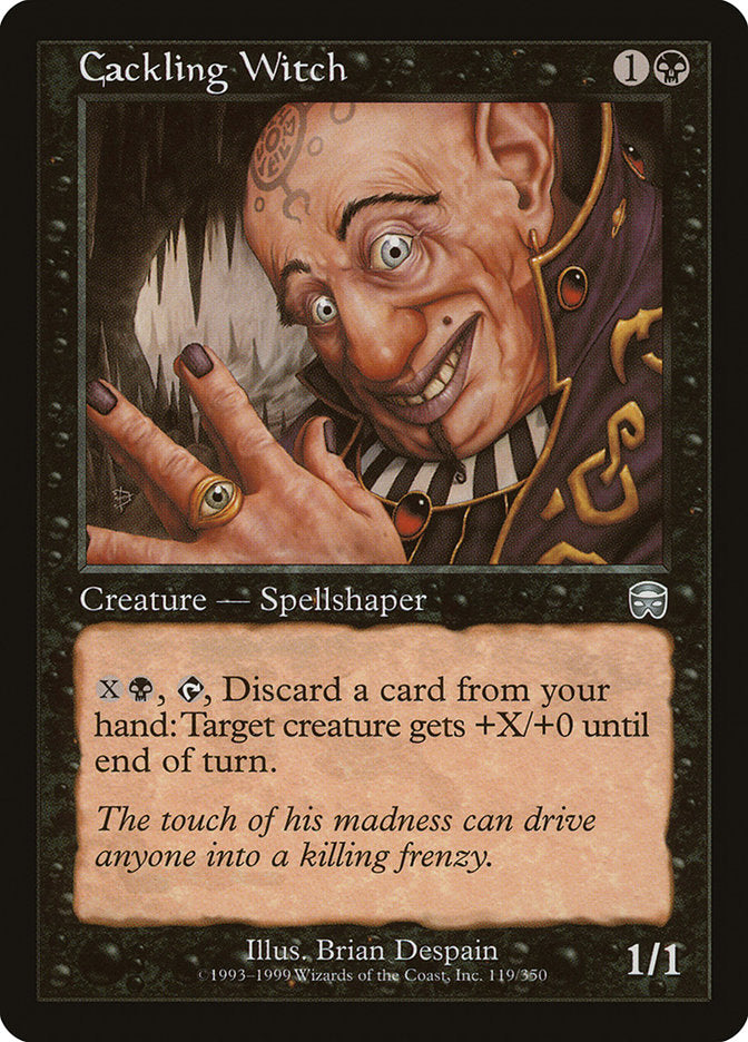 Cackling Witch [Mercadian Masques] | Black Swamp Games