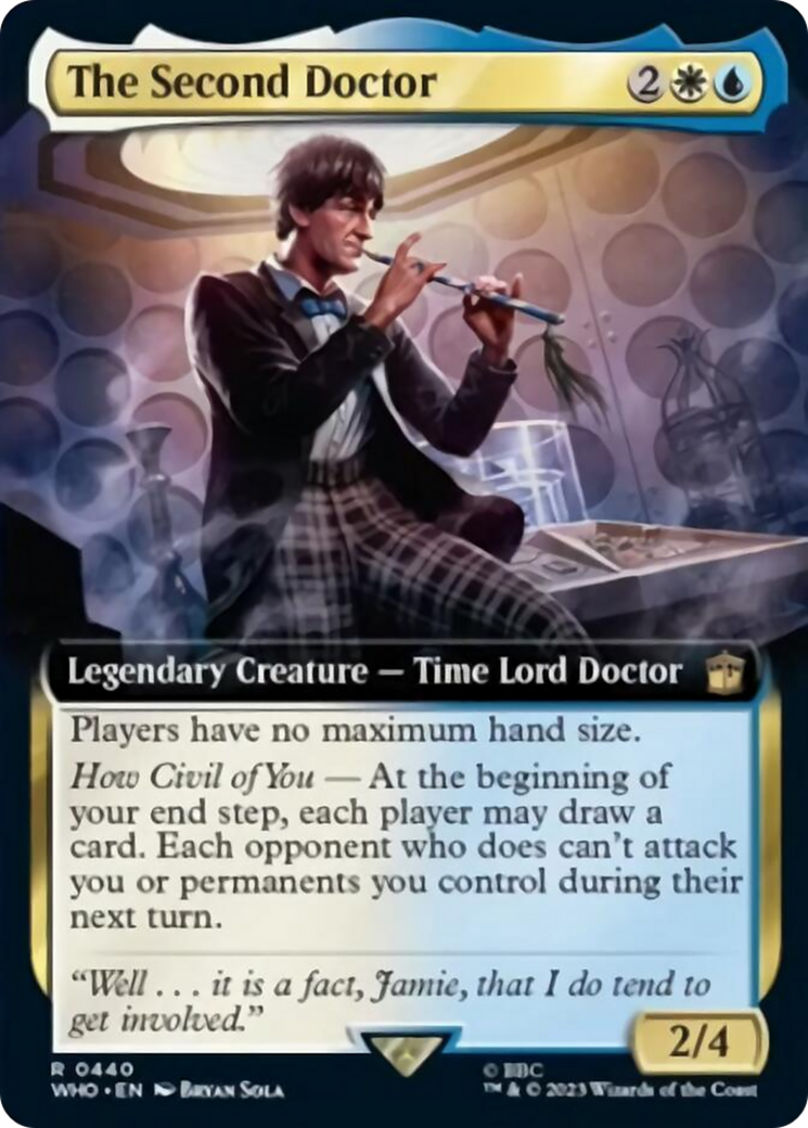 The Second Doctor (Extended Art) [Doctor Who] | Black Swamp Games