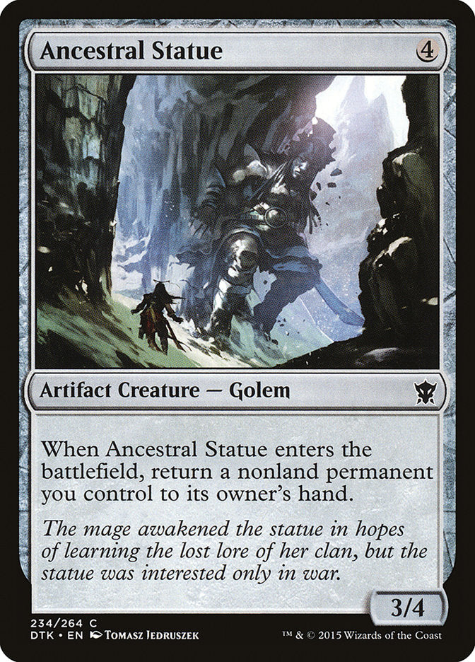 Ancestral Statue [Dragons of Tarkir] | Black Swamp Games