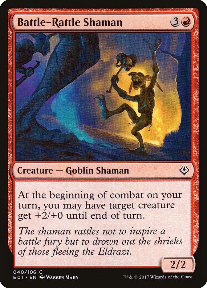 Battle-Rattle Shaman [Archenemy: Nicol Bolas] | Black Swamp Games