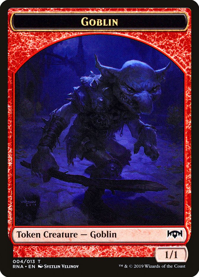 Goblin Token [Ravnica Allegiance Tokens] | Black Swamp Games
