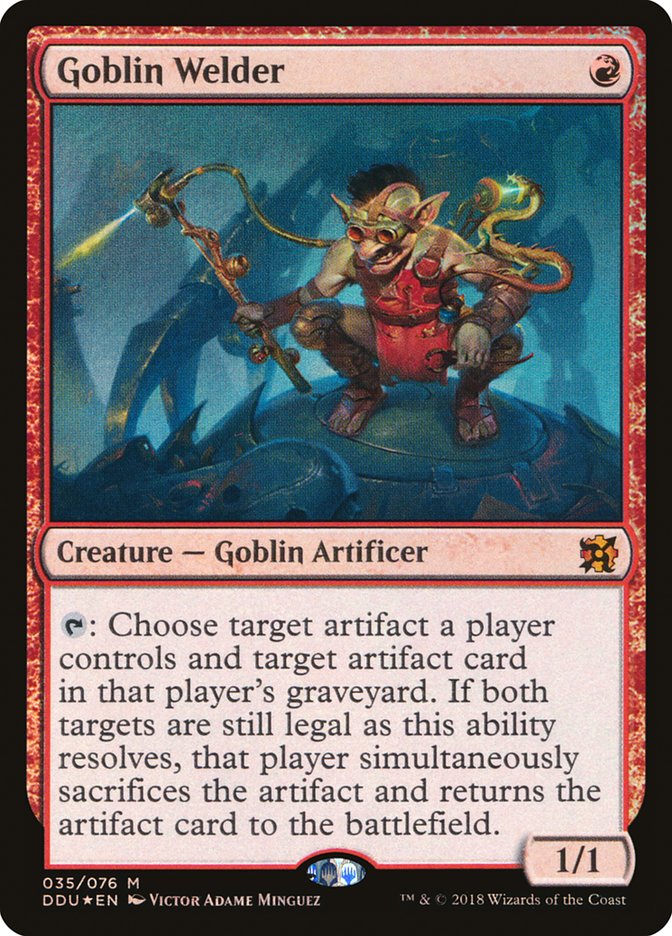 Goblin Welder [Duel Decks: Elves vs. Inventors] | Black Swamp Games