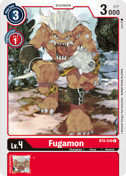 Fugamon [BT4-010] [Great Legend] | Black Swamp Games