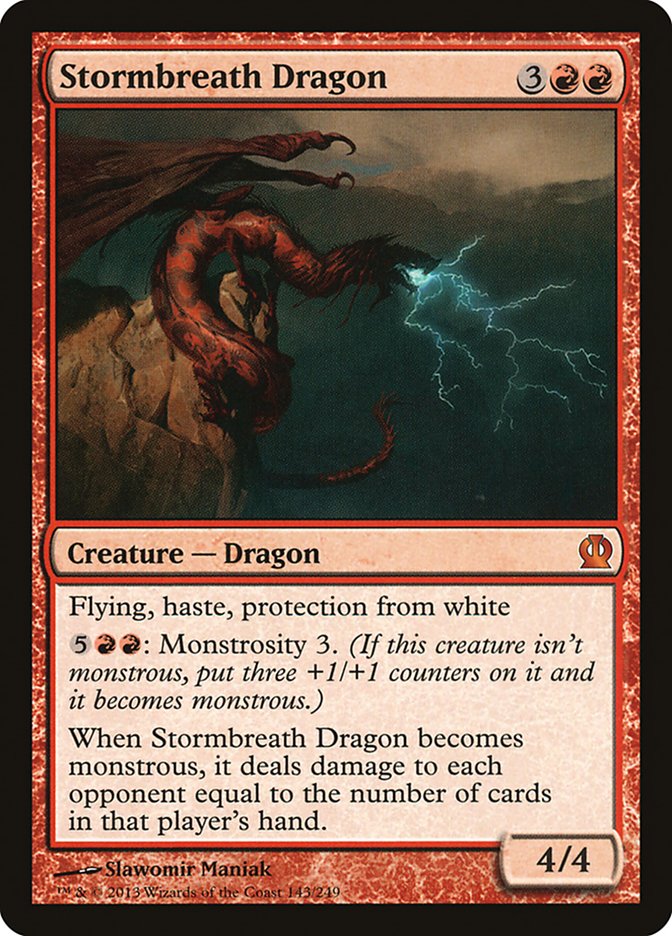 Stormbreath Dragon [Theros] | Black Swamp Games