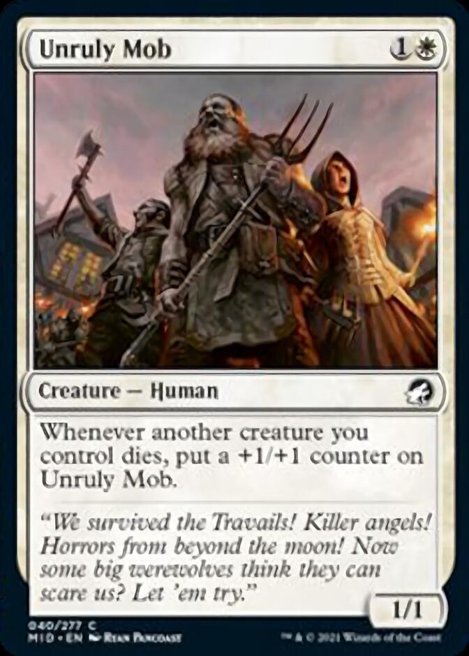 Unruly Mob [Innistrad: Midnight Hunt] | Black Swamp Games