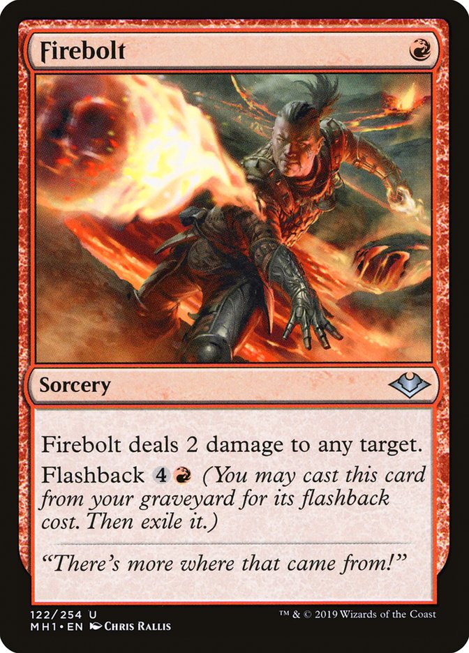 Firebolt [Modern Horizons] | Black Swamp Games