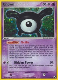 Unown (X) (X/28) [EX: Unseen Forces] | Black Swamp Games