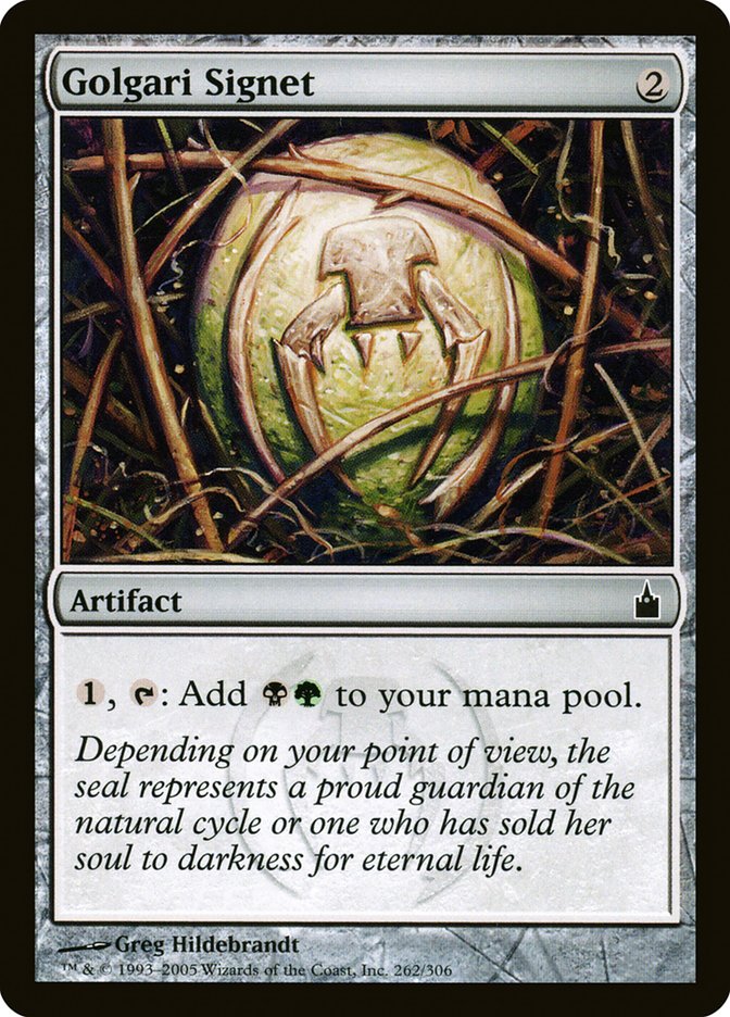 Golgari Signet [Ravnica: City of Guilds] | Black Swamp Games