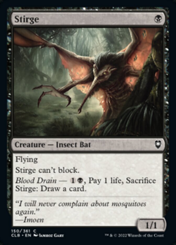 Stirge [Commander Legends: Battle for Baldur's Gate] | Black Swamp Games