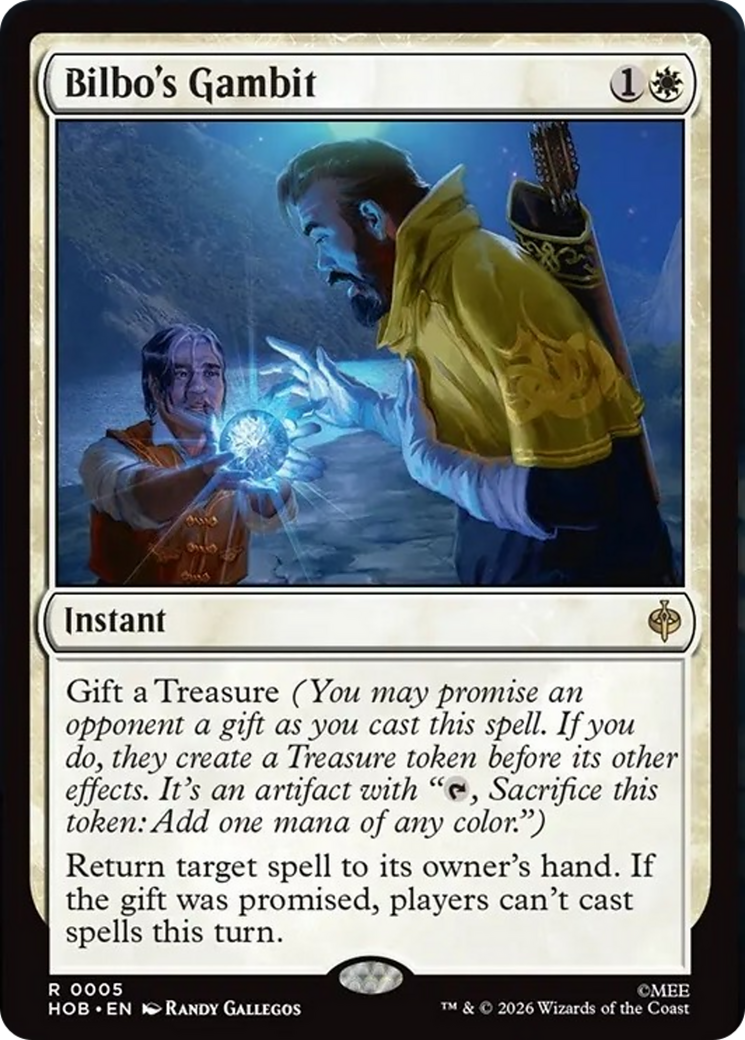Bilbo's Gambit (Extended Art) [The Hobbit] | Black Swamp Games
