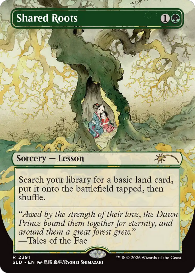 Shared Roots [Secret Lair Drop Series] | Black Swamp Games