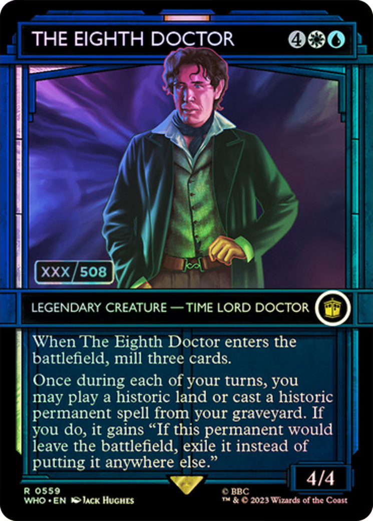 The Eighth Doctor (Serial Numbered) [Doctor Who] | Black Swamp Games