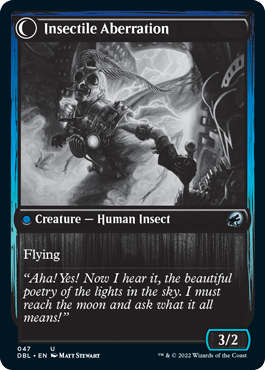 Delver of Secrets // Insectile Aberration [Innistrad: Double Feature] | Black Swamp Games