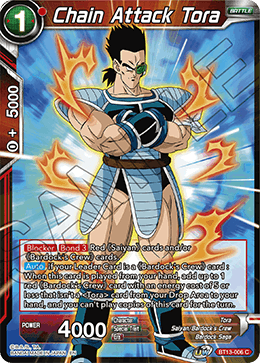 Chain Attack Tora (Common) (BT13-006) [Supreme Rivalry] | Black Swamp Games