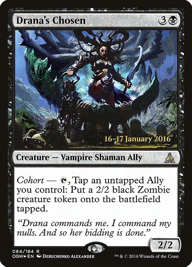 Drana's Chosen [Oath of the Gatewatch Prerelease Promos] | Black Swamp Games