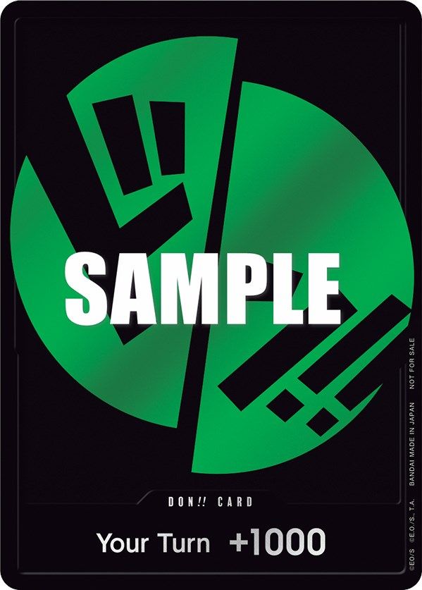 DON!! Card (Green) [One Piece Promotion Cards] | Black Swamp Games