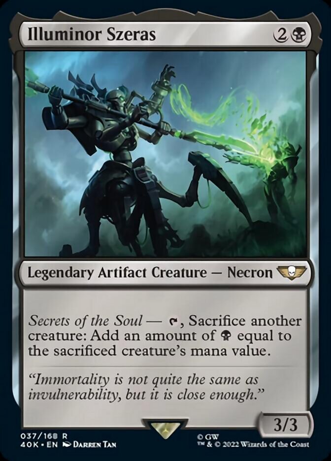 Illuminor Szeras (Surge Foil) [Warhammer 40,000] | Black Swamp Games