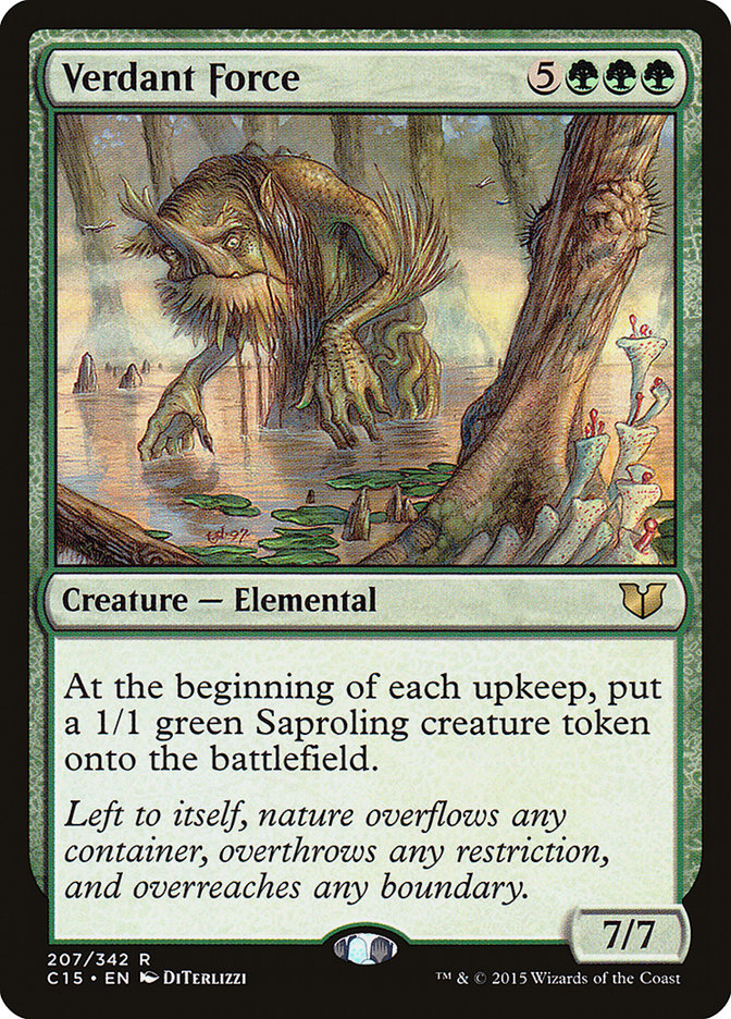 Verdant Force [Commander 2015] | Black Swamp Games