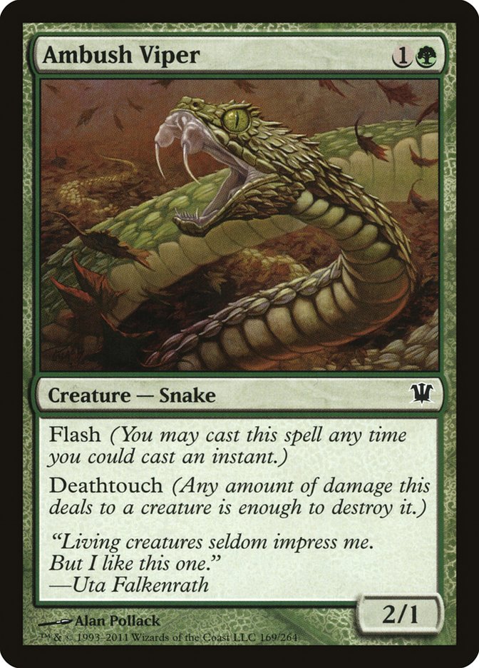 Ambush Viper [Innistrad] | Black Swamp Games