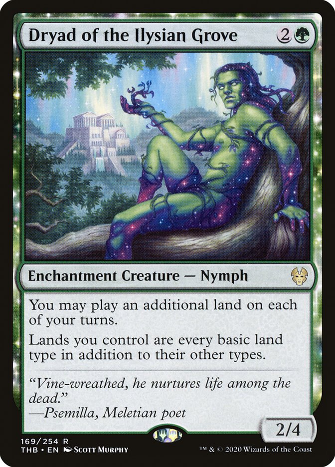 Dryad of the Ilysian Grove [Theros Beyond Death] | Black Swamp Games