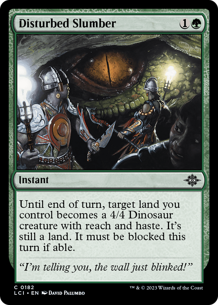 Disturbed Slumber [The Lost Caverns of Ixalan] | Black Swamp Games