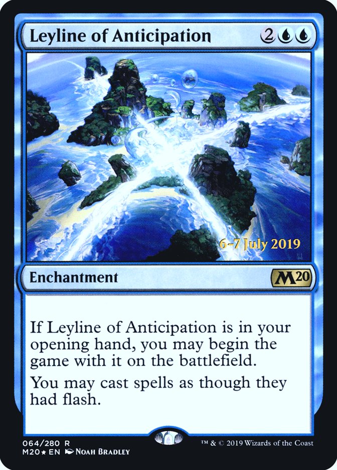 Leyline of Anticipation [Core Set 2020 Prerelease Promos] | Black Swamp Games