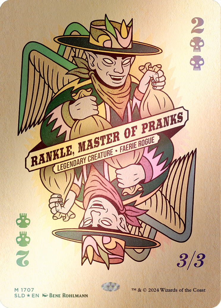 Rankle, Master of Pranks (Rainbow Foil) [Secret Lair Drop Series] | Black Swamp Games