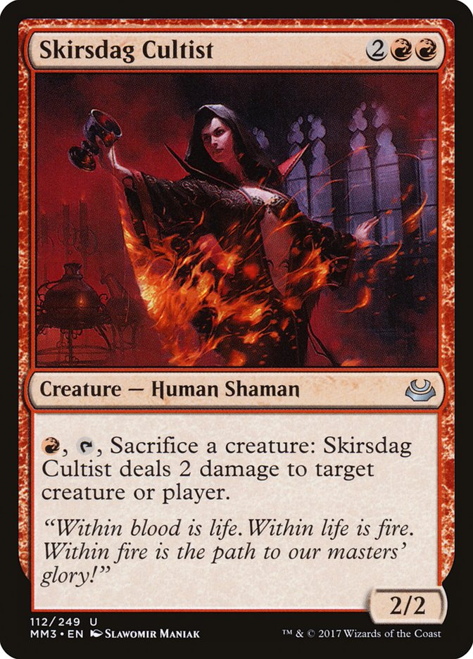 Skirsdag Cultist [Modern Masters 2017] | Black Swamp Games