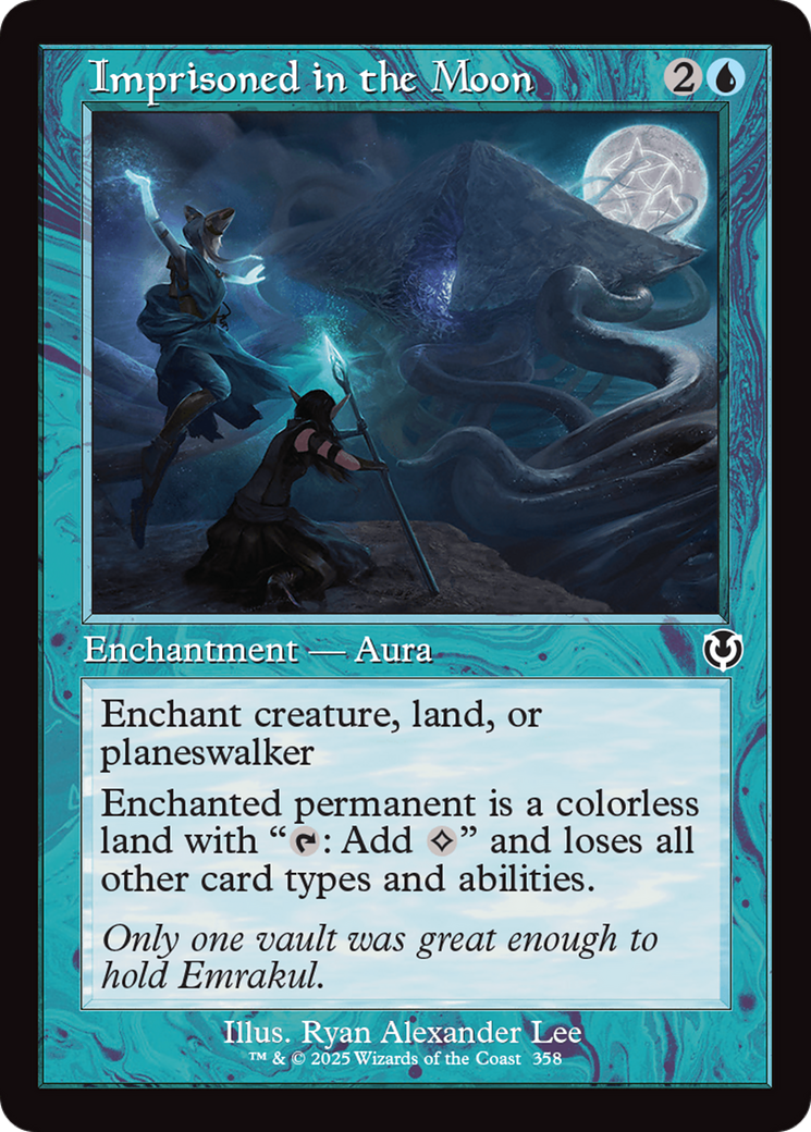 Imprisoned in the Moon (Retro Frame) [Innistrad Remastered] | Black Swamp Games