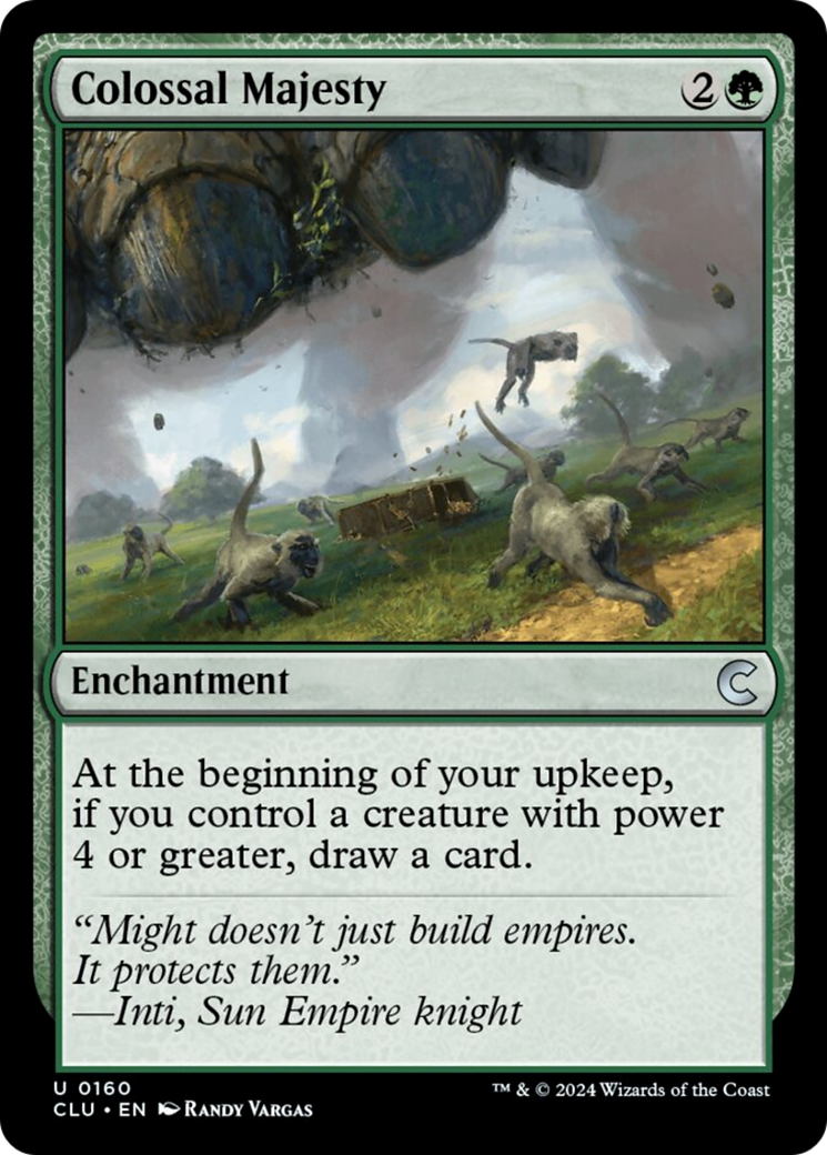 Colossal Majesty [Ravnica: Clue Edition] | Black Swamp Games