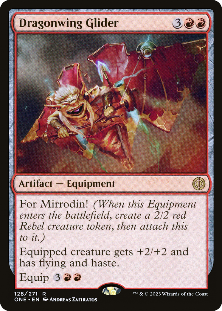 Dragonwing Glider [Phyrexia: All Will Be One] | Black Swamp Games