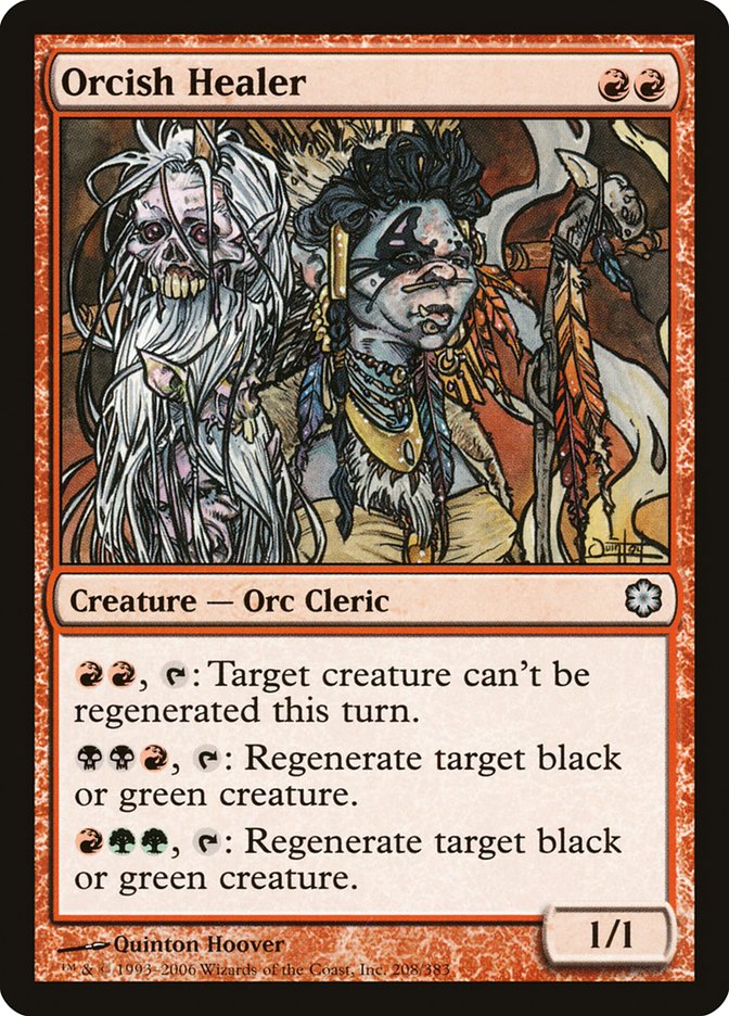 Orcish Healer [Coldsnap Theme Decks] | Black Swamp Games