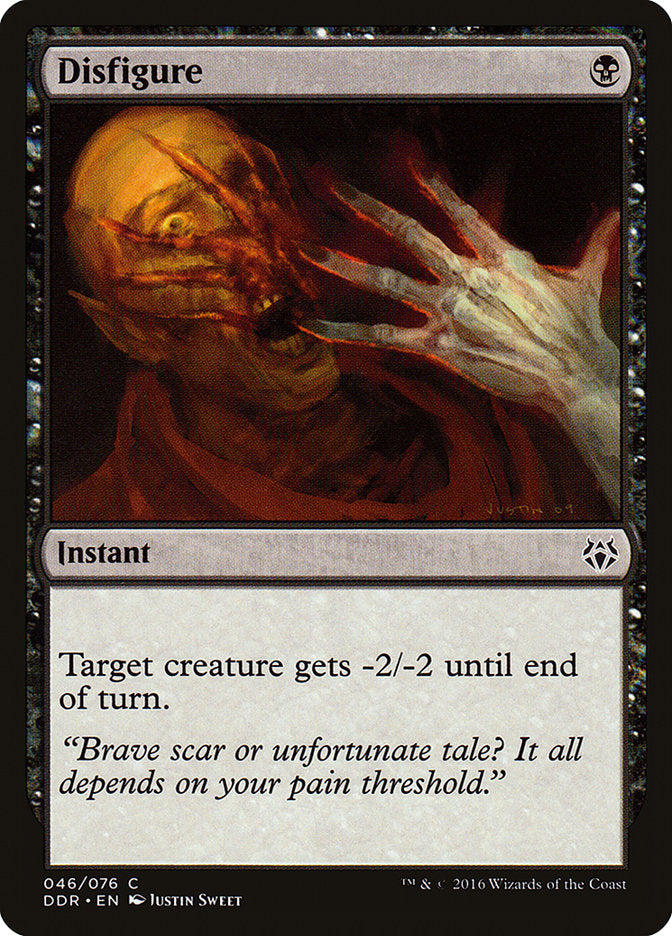 Disfigure [Duel Decks: Nissa vs. Ob Nixilis] | Black Swamp Games
