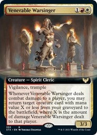 Venerable Warsinger (Extended Art) [Strixhaven: School of Mages] | Black Swamp Games