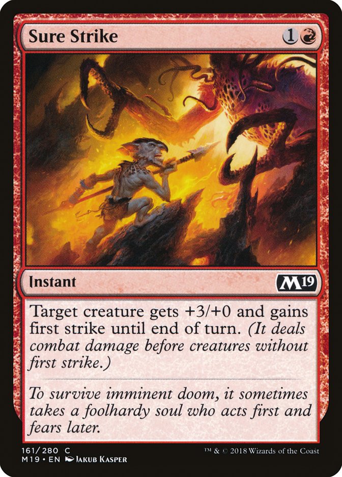 Sure Strike [Core Set 2019] | Black Swamp Games