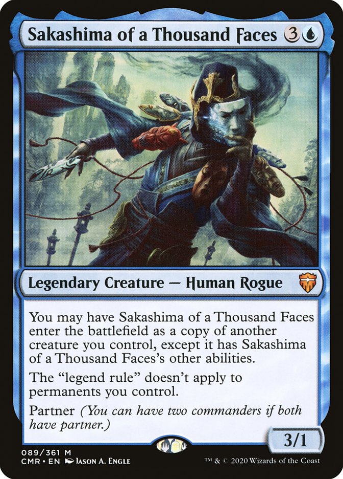 Sakashima of a Thousand Faces [Commander Legends] | Black Swamp Games