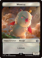 Hero (0004) // Moogle (0011) Double-Sided Token [FINAL FANTASY Tokens] | Black Swamp Games