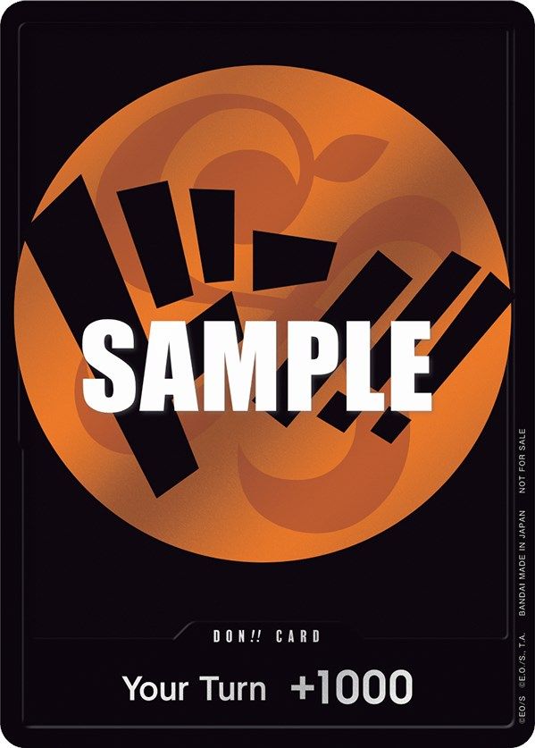 DON!! Card (Orange) [One Piece Promotion Cards] | Black Swamp Games