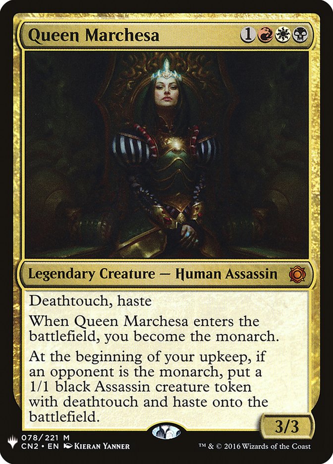 Queen Marchesa [Mystery Booster] | Black Swamp Games