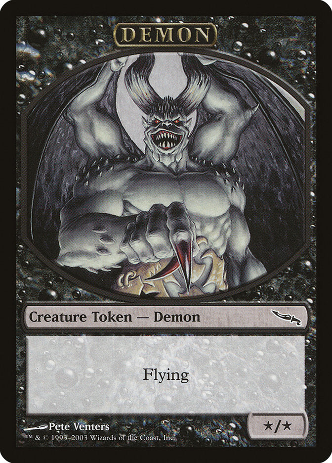 Demon Token [Magic Player Rewards 2003] | Black Swamp Games