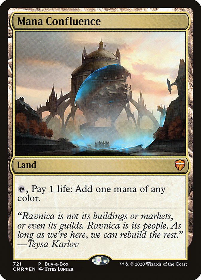 Mana Confluence (Buy-A-Box) [Commander Legends Promos] | Black Swamp Games