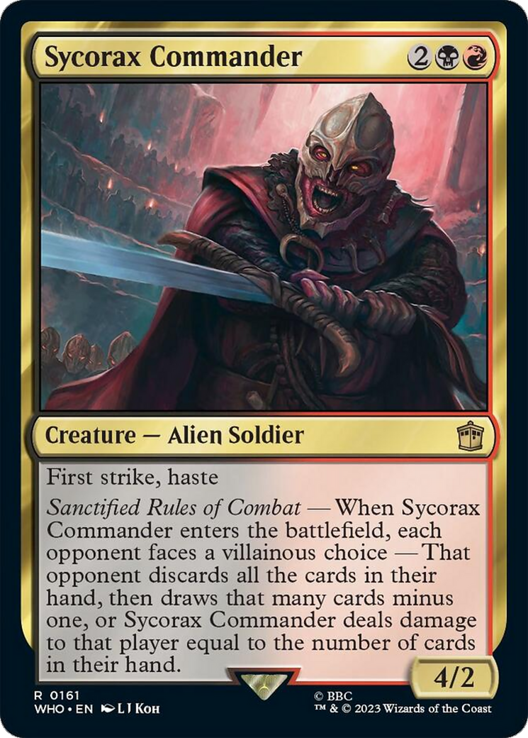 Sycorax Commander [Doctor Who] | Black Swamp Games